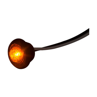 Horpol LED Positielicht Oranje Rond &Oslash;28mm Inbouw LD-2629