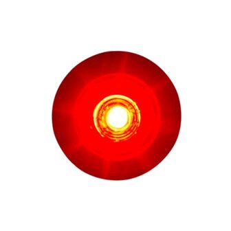 Horpol LED Positielicht Rood Rond &Oslash;28mm Inbouw LD-2630