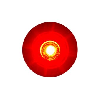 Horpol LED Positielicht Rood Rond &Oslash;28mm Inbouw LD-2630