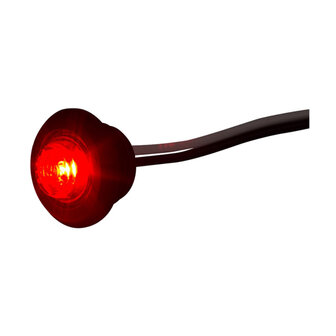 Horpol LED Positielicht Rood Rond &Oslash;28mm Inbouw LD-2630