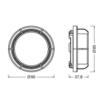 Osram Ledriving Dop Set LEDCAP07