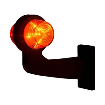 Horpol LED Breedtelamp 12-24V Oranje-Rood Rechts LD 2621