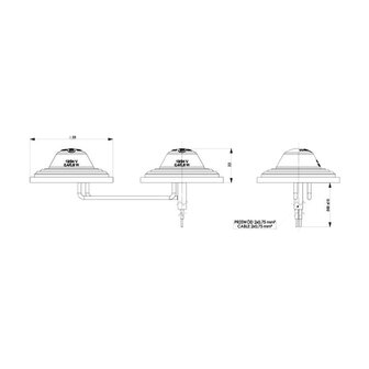 Horpol LED Breedtelamp Units LD 424