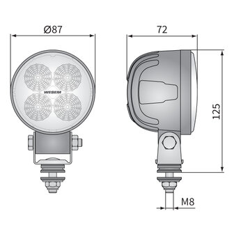 LED Werklamp CRC5-FF