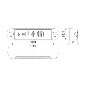 Horpol LED Achterlicht 3-Functies Compact LZD 2964