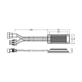 Osram H10/HB3/HB4 LEDriving Smart Canbus LEDSC06-2HB