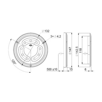 Horpol LED Interieurlamp Cool White LWD 2758