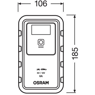 Osram BATTERY Charge 906 Acculader