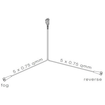 Asp&ouml;ck Kabelboom 7 meter met 13-polige stekker