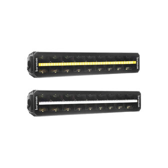 Boreman LED Lightbar + Stadslicht Wit of Oranje 17&quot;