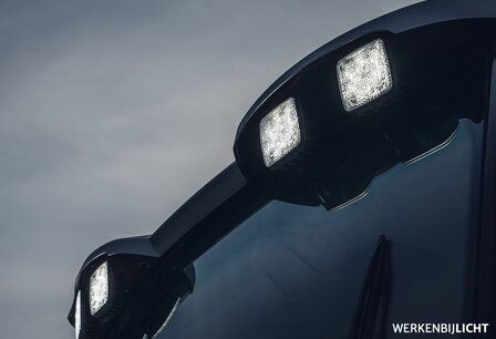 Wesem CRK2 LED Werklamp Vierkant + AMP-Superseal