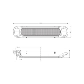 Fristom FT-330 LED Achterlicht 3-Functies