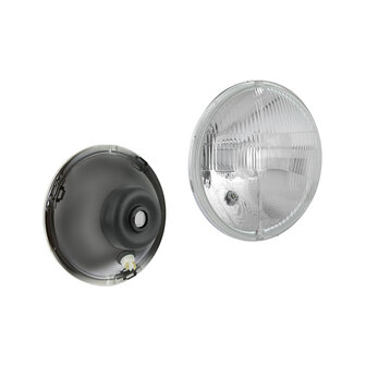 Koplamp Rond &Oslash;178mm H4 Inbouw 7 Inch