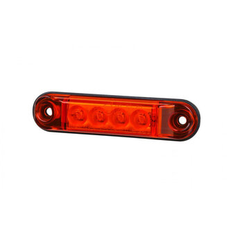 Horpol Slim LED Markeringslamp Rood 10-30V LD-2329