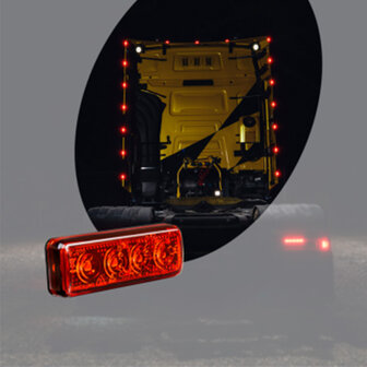 Wesem Markeringslamp Rood | ESP2.60400