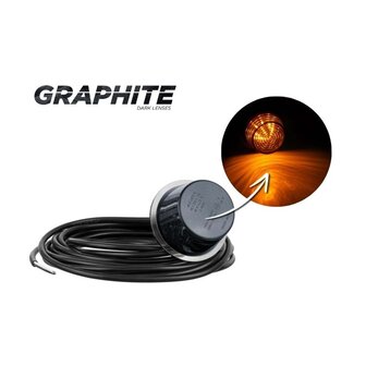 Horpol LED Breedtelamp Unit Zijmarkering Oranje + 5,2m Kabel Dark