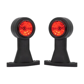 Fristom LED Breedtelamp 2-Functies Recht Kort FT-009 B Set