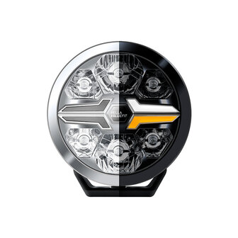 Hella LED Verstraler Blade 7&quot; Zwart Wit/Oranje Positielicht Ref 50