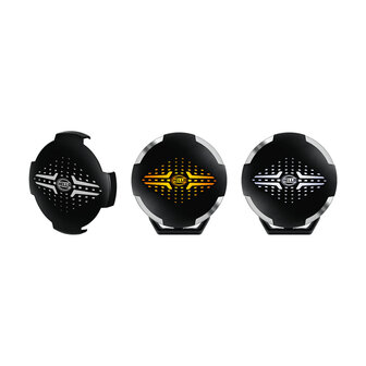 Hella LED Verstraler Blade 7&quot; Zwart Wit/Oranje Positielicht Ref 50