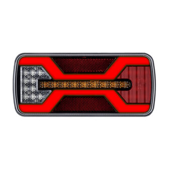 X-Spider LED Achterlicht + Achteruitrijlicht | Kentekenverlichting | Rechts