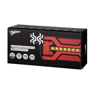 X-Spider LED Achterlicht + Achteruitrijlicht | Kentekenverlichting | Rechts
