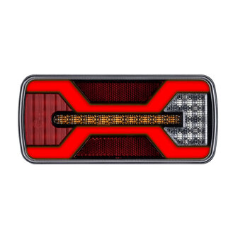 X-Spider LED Achterlicht + Mistlicht | 5P Bajonet | Links