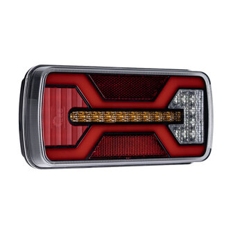 X-Spider LED Achterlicht + Mistlicht | 5P Bajonet | Links