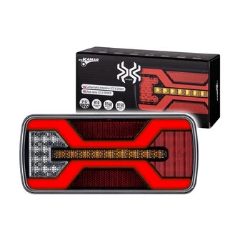 X-Spider LED Achterlicht + Achteruitrijlicht | 5P Bajonet | Rechts