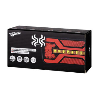 X-Spider LED Achterlicht +Achteruitrijlicht | Rechts