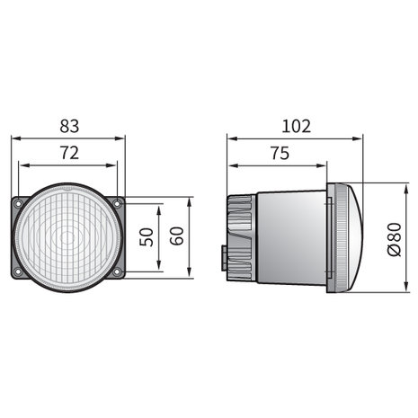 Wesem LED inbouw dagrijverlichting