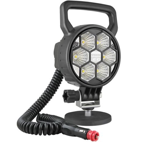 LED Werklamp Breedstraler 1500LM + Kabel + Sigarettenplug + Schakelaar