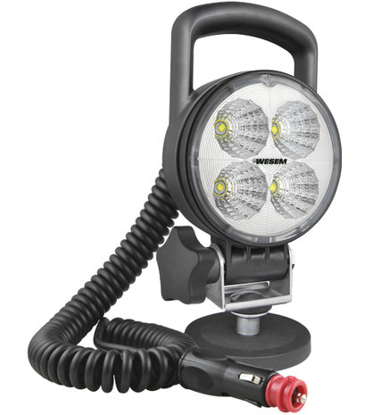 LED Werklamp Verstraler 2000LM + Kabel + Sigarettenplug + Schakelaar + Case