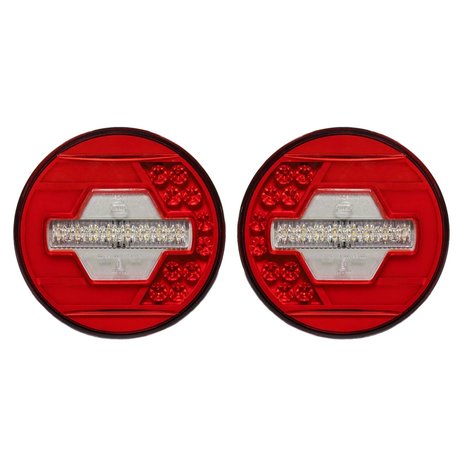 LED Mist- + Achteruitrijlicht Links Ø140mm