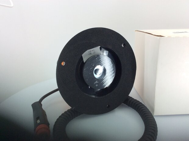 Lucas Xenon Flitslamp Magneet + Spiraalkabel