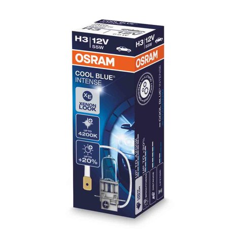 Osram H3 Halogeenlamp 12V 55W PK22s Cool Blue Intense