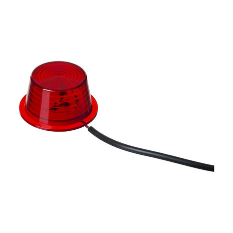Horpol LED Breedtelamp Unit Rood Achtermarkering 12-24V + 5,2m Kabel