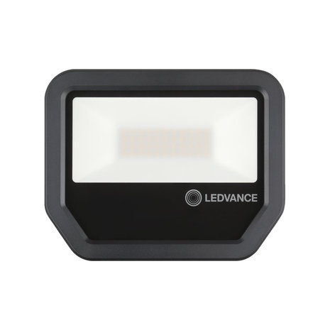 Ledvance 30W LED Bouwlamp 230V Zwart 6500K Koudwit