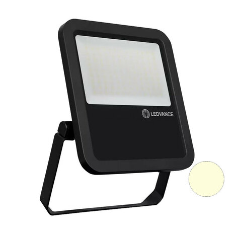 Ledvance 80W LED Bouwlamp 230V Zwart 3000K Warmwit