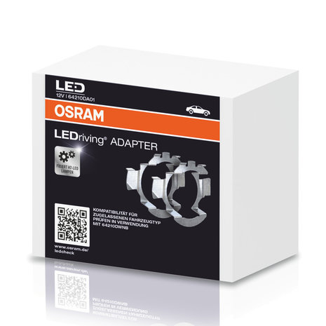 Osram H7 Ledriving Adapter Set 64210DA01