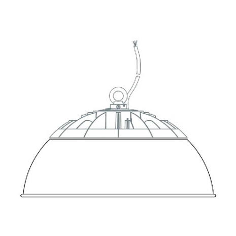 Aluminium Reflector Voor Highbay Lamp