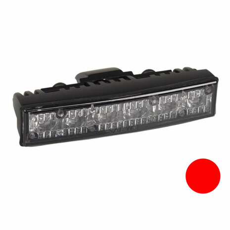 Led Flitser 6-Leds Rood