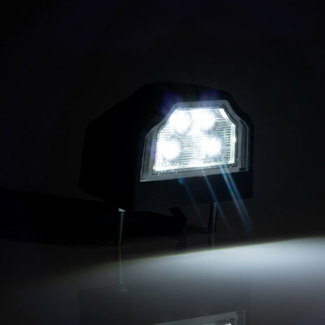 Fristom FT-031 LED Kentekenverlichting Zwart 12-24V