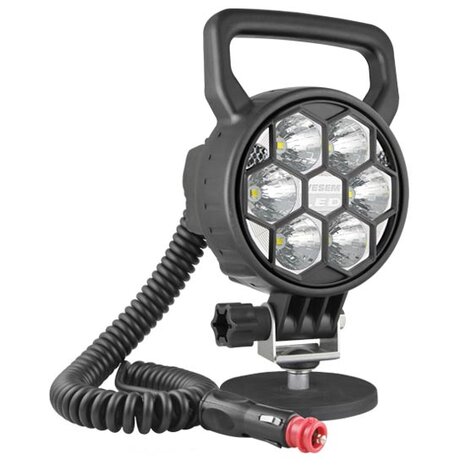 LED Werklamp Verstraler 1500LM + Kabel + Sigarettenplug + Schakelaar