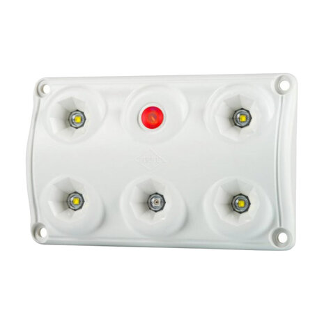 Horpol LED Interieurlamp Wit/Rood Dimbaar + Schakelaar LWD 2157