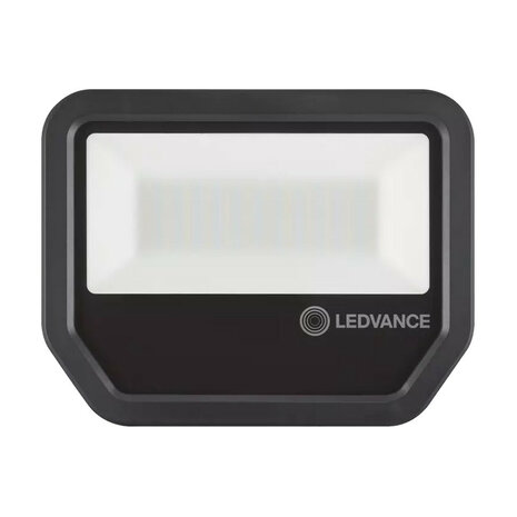 Ledvance 50W LED Bouwlamp 230V Zwart 4000K Neutraalwit