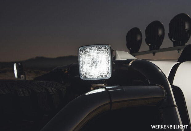 Wesem CRK2 LED Werklamp Vierkant + AMP-Superseal