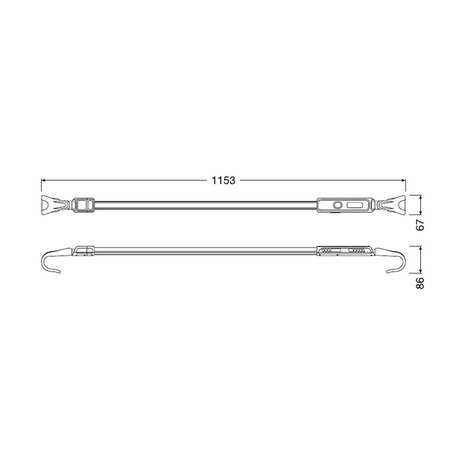 Osram LEDinspect Motorkap Lamp Oplaadbaar LEDIL415