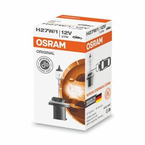 Osram H27W/1 Halogeenlamp 12V PG13 Original Line