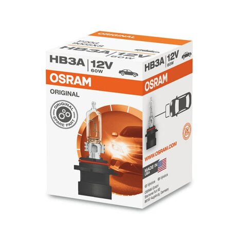 Osram HB3A Halogeen Lamp 12V P20d Original Line