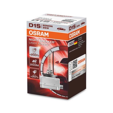 Osram D1S Xenon Lamp 35W Night Breaker Laser PK32d-2